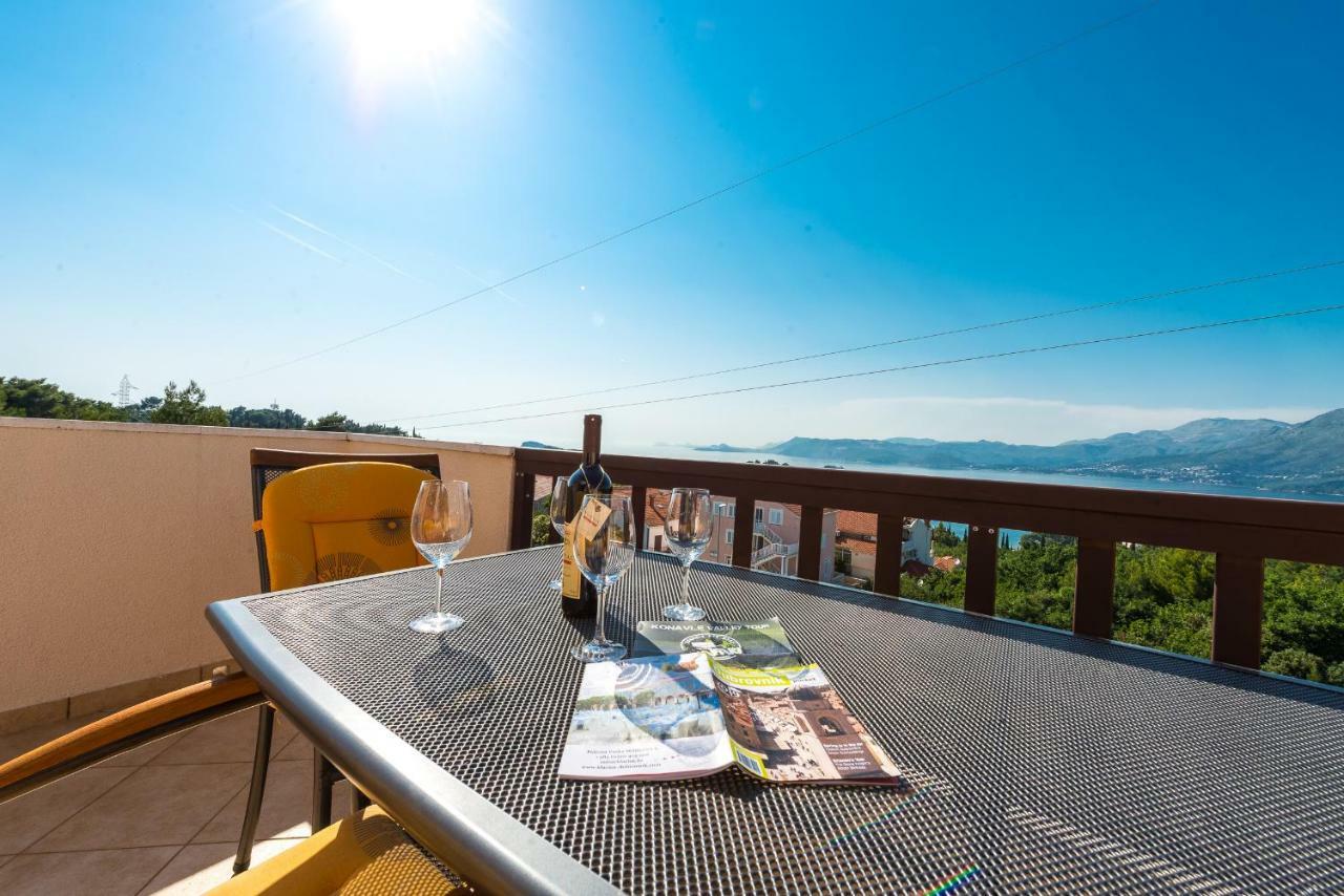 Penthouse With Panoramic View Apartamento Cavtat Exterior foto