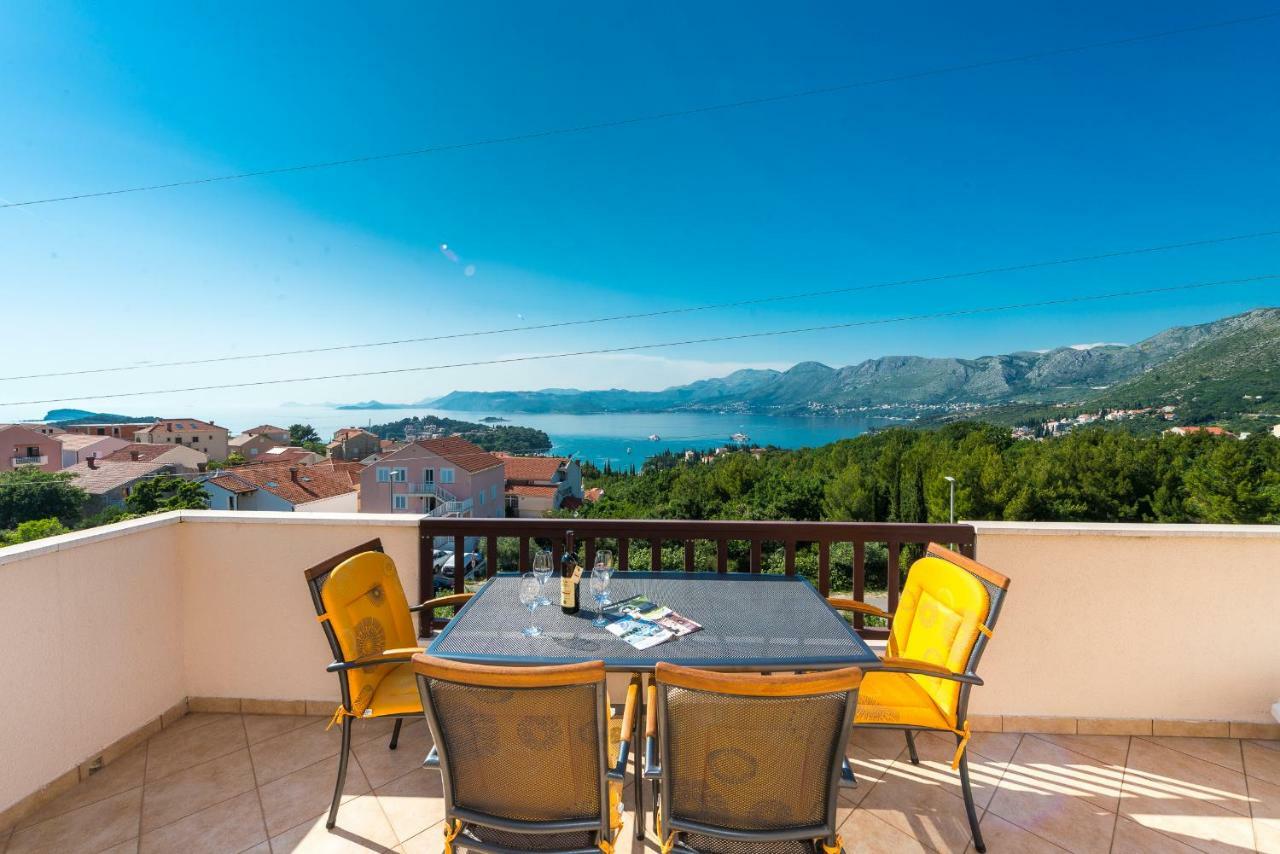 Penthouse With Panoramic View Apartamento Cavtat Exterior foto